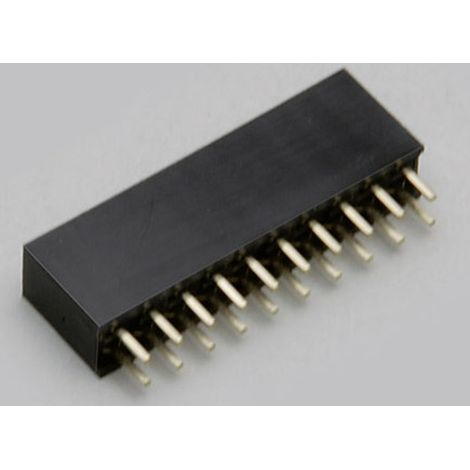TRU COMPONENTS Buchsenleiste (Standard) Anzahl Reihen: 2 Polzahl je Reihe: 6 TC-2506297 1 St.