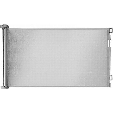 Rullgardinsgrind Barngrind Säkerhetsgrind 157 cm Gris (1/5)