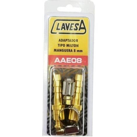 Espiga Neumatico Rapida 3/8'' Macho Dor Aae08B Clavesa