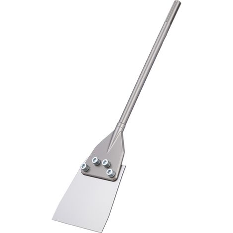 VEVOR Cincel Plano Ancho SDS Max, 600 x 150 mm, Cincel para Martillo SDS Max de Demolición, Acero Templado, Raspador de Suelos Afilado para Remover Azulejos Arcilla Adhesivos Superficies de Paredes (1/5)