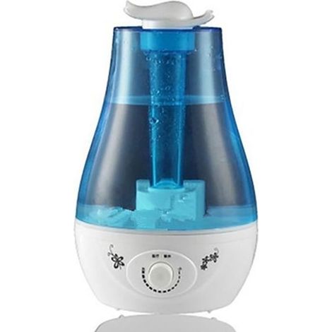 (Weiß und blau) 3-Liter-Ultraschall-Luftbefeuchter mit Aromadiffusor (1/4)