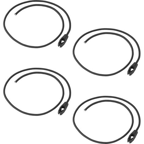 Cordino di fissaggio elastico 100 cm regolabile - set da 4 pz