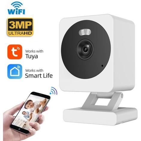 Tuya Telecamera Professionale Smart Wi-Fi Ultra HD Compact 3.0 MP (1/5)