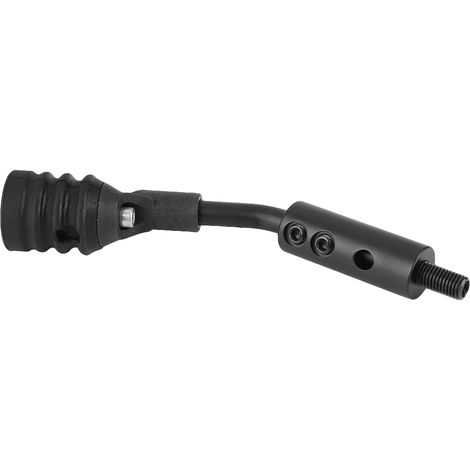 Support de fixation pour stabilisateur/silencieux de corde d'arc à poulies en caoutchouc (1/5)