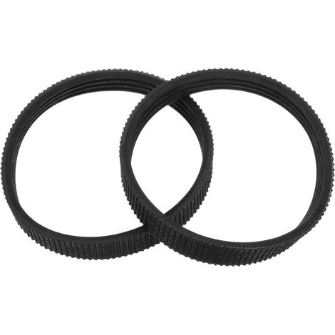 Courroie D'entraînement en Caoutchouc 2pcs pour Raboteuse Électrique Noir, Picots 4 et Pas 2, 4mm, Épaisseur 3, 2mm, Transmission Stable pour Outil Portatif (1/5)