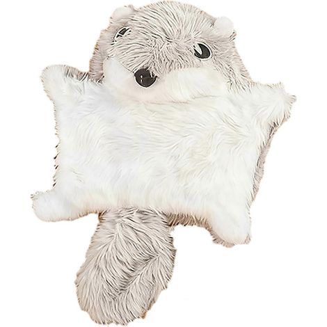 Flying Squirrel Peluche Chat Jouet - Crinkle Paper et Doux - pour Intérieur Chats Griffer Bite Play avec Odor Free