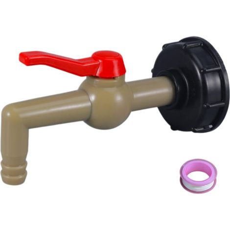 Robinet Cuve IBC Adaptateur Eau pour Jardin Irrigation Compatible Tuyau Connecteur Facile Installation Durable (1/3)