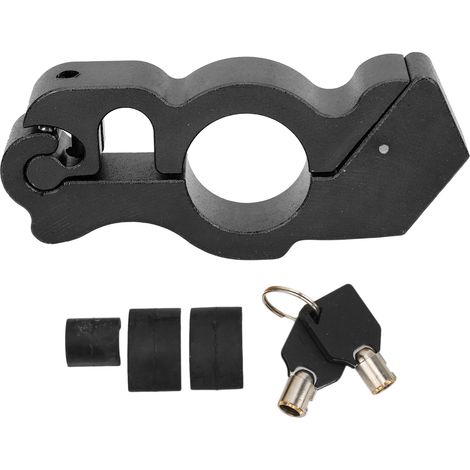 Kit rehausseur amortisseur en alliage d'aluminium pour motos, vélos électriques, VTT, noir. (1/5)