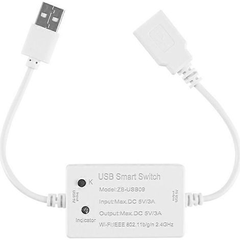 Interrupteur USB Tuya Zigbee, contrôleur d'interrupteur intelligent USB, module de contrôle de disjoncteur pour appareils électroménagers Zigbee (1/5)