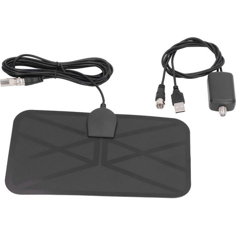 Antenne TV intérieure HD 4K puissante 1080P Gain 25DBI Support adhésif KJ-036 (1/5)
