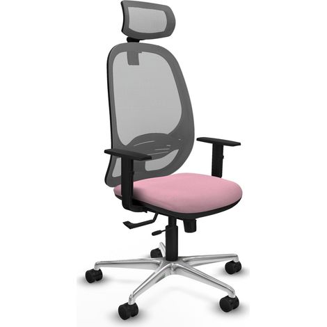Silla de oficina piqueras y crespo Cilanco gris aluminio (1/2)