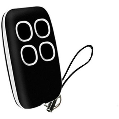 Télécommande universelle 4 boutons blanc, copie fréquence multiple 280–900 MHz pour portes de garage, portails, volets roulants et éclairage – Compatible avec systèmes sans fil existants yun