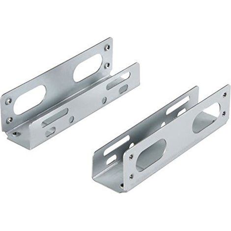 StarTech.com BRACKET Hard Drive Backplane 13,3 cm (5.25") Speicherlaufwerkbehälter Silber (1/5)