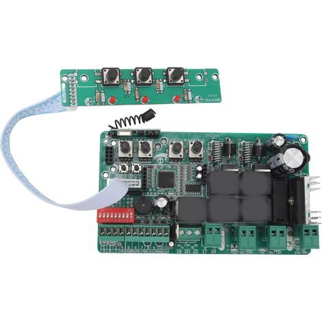 Circuit imprimé pour ouvre-porte coulissante, commande électronique principale universelle, moteur de remplacement et accessoires 220V (1/5)