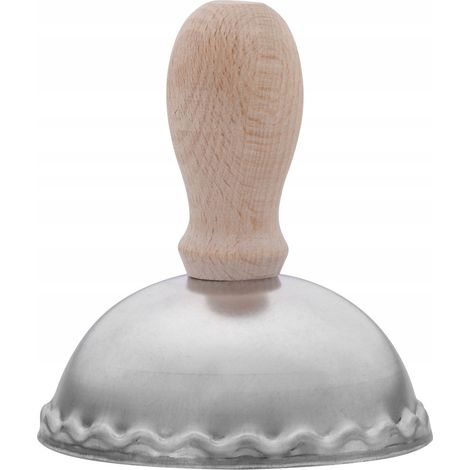 KADAX Teigtaschenformer, 6,8x6,8x7,7cm Ravioli Ausstecher aus hochqualitativen Stahl, Maultaschen Fo