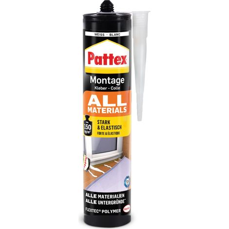 Colla Pattex Montage All Materials Bianco 450 grammi (1/4)