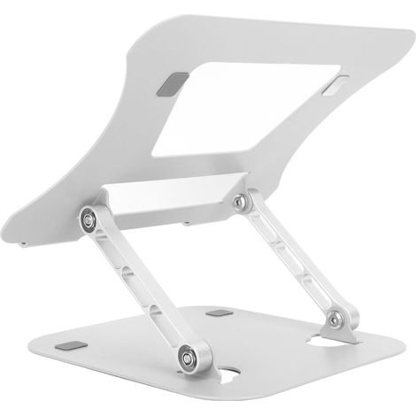 Support d'ordinateur portable ventilé en aluminium, réglable et antidérapant pour PC 10-17,3 pouces (1/5)