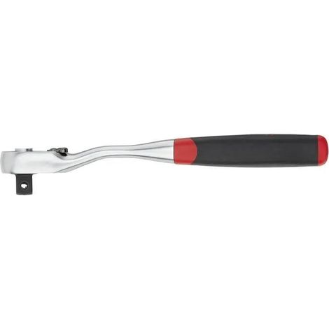 Wiha Carraca reversible llave de carraca negra y roja (1/2)