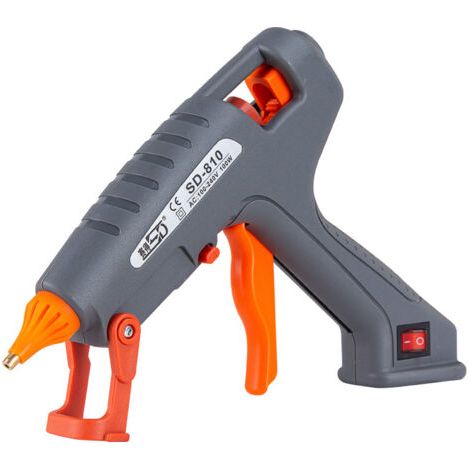 Pistolet à Colle Chaude, 200W Pistolet à Colle, 60s Chauffage Rapide, Fonction On/Off, avec 30pcs 11x150mm Bâton de Colle & Sac à Main, pour DIY l'artisanat, La Réparation (1/5)