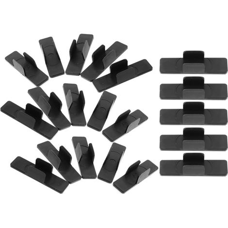 Holder Small Pen Clips Self Adhesive 20 Pieces Made of