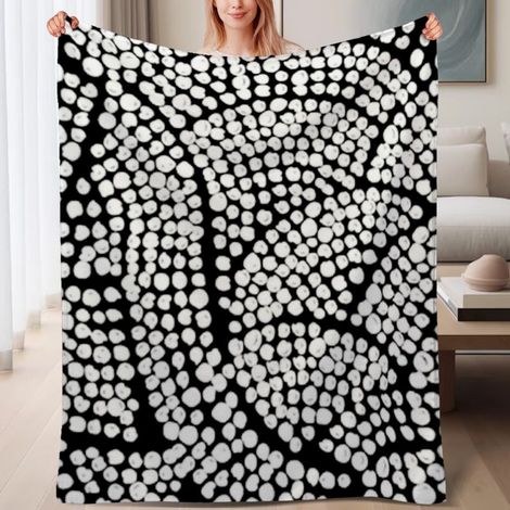Couverture de lit en polaire, jeté doux et chaud idéal pour le printemps, légère et luxueuse en microfibre de polyester, décoration pour chambre et salon, ajout parfait à la décoration, cadeau parfait (1/4)