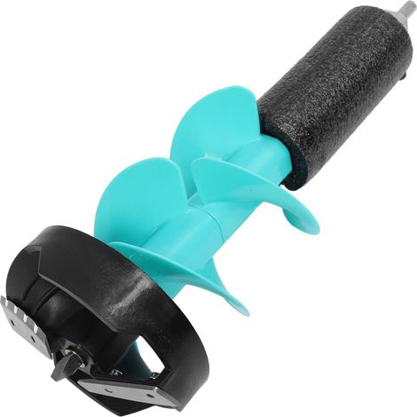 Kit de Tarière à Glace électrique, Lame de 6 Pouces, Perceuse à Glace Résistante aux Chocs avec Positionneur pour la Pêche d'hiver en Cas d'urgence (1/5)