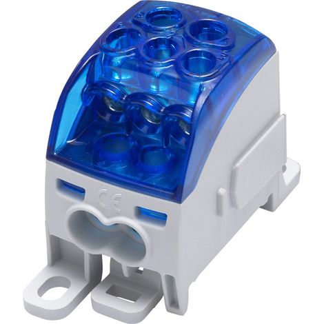 Universalverteilerblock SUB 160 Al/Cu 82040 simblock, blau (1/4)