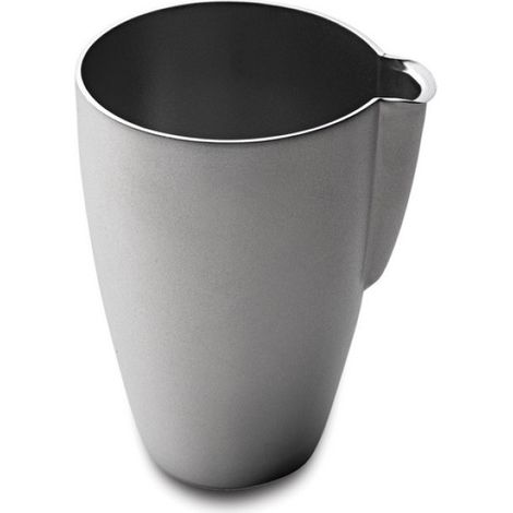 Mepra cremiera Frozen 1 tazza acciaio sabbiato 16 cl (1/3)