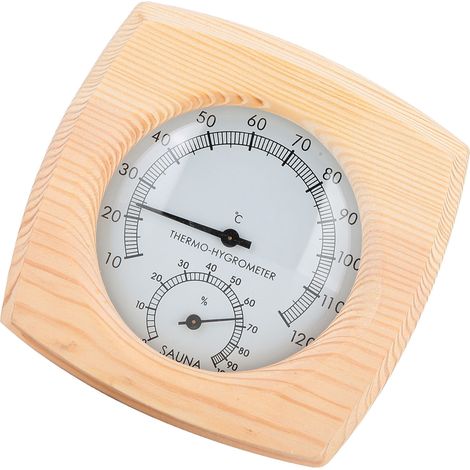 Sauna numérique thermomètre hygromètre humidité température salle de bain (1/5)