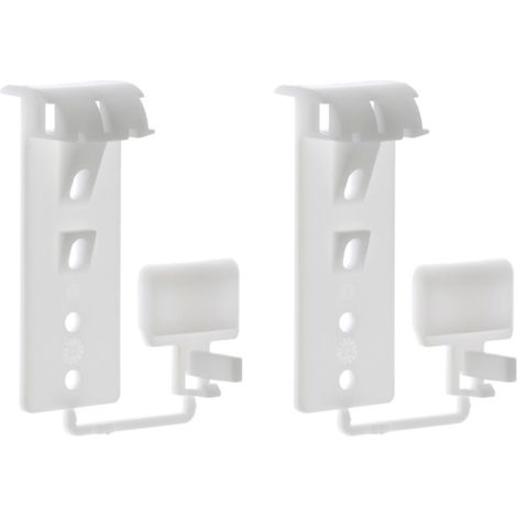 2x Tulipe de guidage de volet roulant universelle et réversible pour le guidage du tablier pendant l'enroulement adaptable volets bloc-baie Accessoire Store Fenêtre Ouverture Fermeture (1/3)
