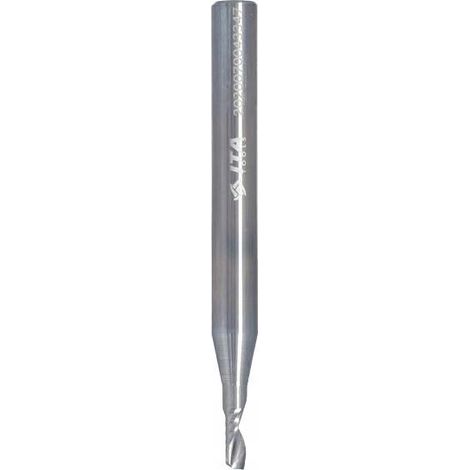 Z1 Vollhartmetall-Schaftfräser für Aluminium D3 I6 L60 S6 / positiv (1/2)