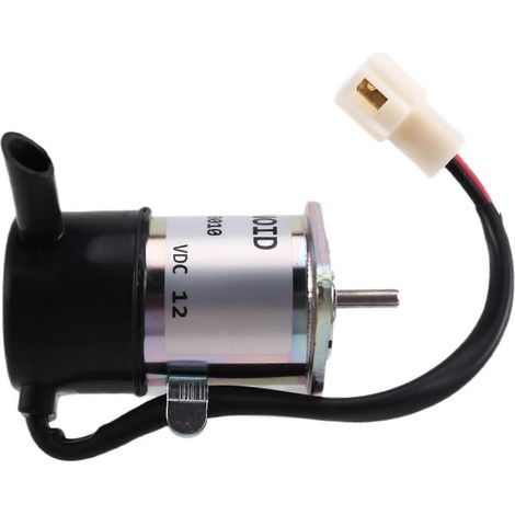 Électrovanne d'arrêt de carburant 16271-60010 16271-60012 pour moteur Kubota, tracteurs Kubota BX2200D F2400, 12 V CC (1/5)