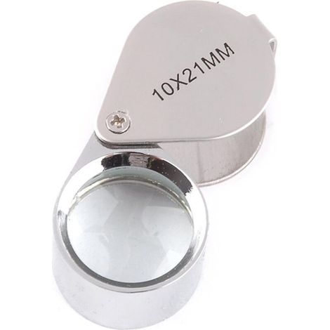 Lntyq Loupe d'horloger/bijoutier Grossissement 10x 21 mm (1/4)