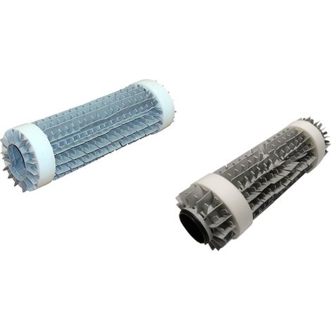 Spazzola PVC Lunga Combinata con 2 Anelli Wonder Robot Piscina Maytronics Dolphin Oasis 40 / PS 40 / Master M4 / X Force 20 / Cosmos 20 / Urus 400 / Kaptur 150 / Zefiro SF 40 / F 40 / Explorer / Supre (1/4)
