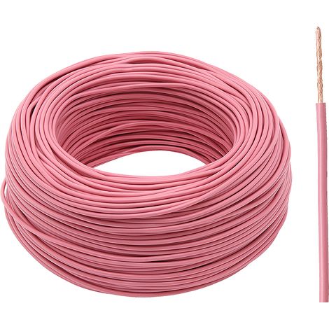 Cavo LGY H05V 1x1mm rosa-2m