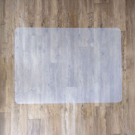 [NEUWERTIG] B-Ware hjh OFFICE Bodenschutzmatte Unterlage für harte Böden 116 × 150 cm Transparent (1/2)