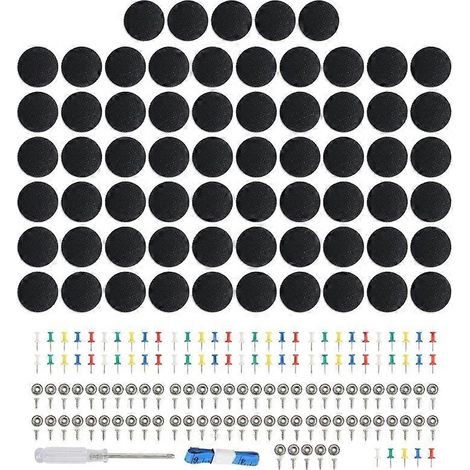 Boucles de fixation pour la toile de toit de voiture, rivets à pression, boucles de maintien pour plafond intérieur de voiture (1/5)