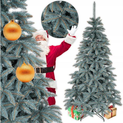 ALBERO DI NATALE ARTIFICIALE COME UN VERO ABETE 220 CM DENSO BELLISSIMO EDIZIONE LIMITATA (1/5)
