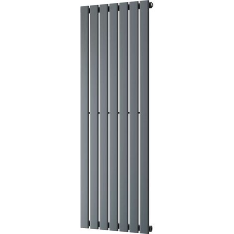 Typhoon - Anthracite Vertical Radiator H1400mm x W476mm Single Panel (1/3)