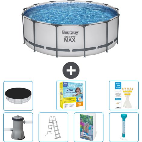 Bestway Steel Pro MAX Rund - 427x84 cm - 8-teilig S532