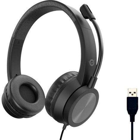 Conceptronic POLONA05B Stereo USB Headset PC-Headsets