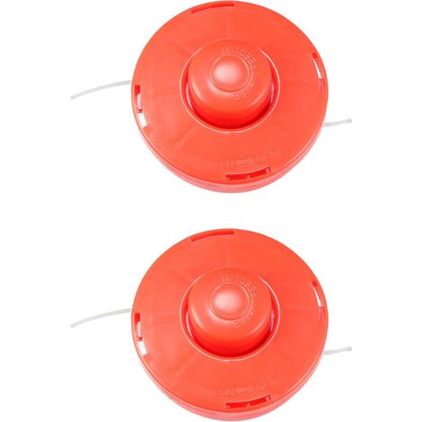 2x Rasentrimmer Doppel-Fadenkopf Motorsense Trimmerkopf für Gude Güde GFS 1255 B, GFS 1100 B, 1500 B, GFS 1501 B, GFS 1250 B, GFS 1255 B, GFS 1501 B, GFS 700-4S, GFS 900-4S, GME 36 FS (1/5)