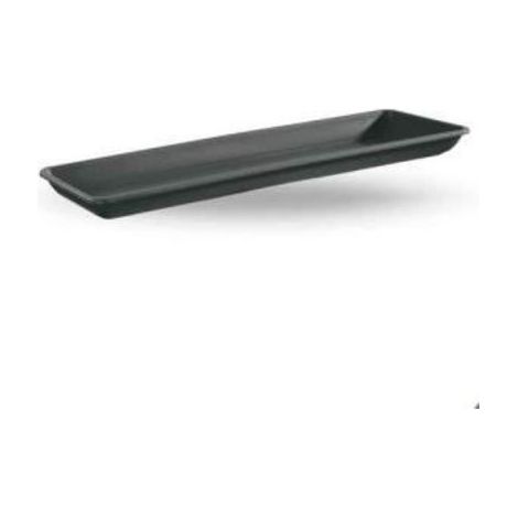 PLATO JARDINERA ANTRACITA 30CM