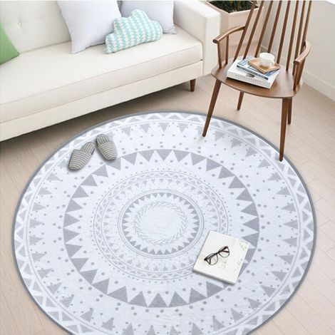 Tapis d'extérieur rond Ø60cm - indoor / outdoor-style 3 (1/3)