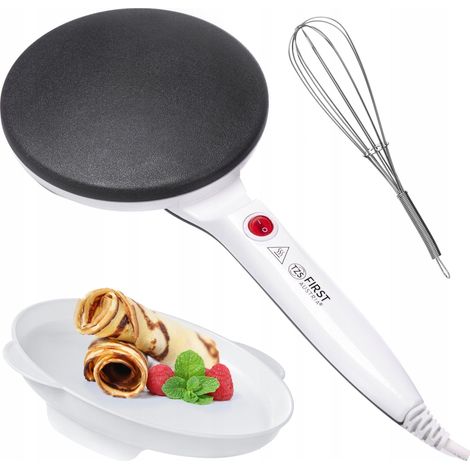 Prima Padella Elettrica per Crepes Bianca 20 cm