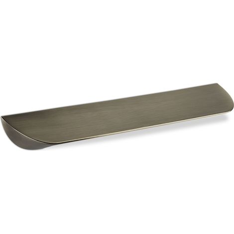Griffleiste PIYA BA 160 mm Edelstahloptik matt dunkel (1/3)