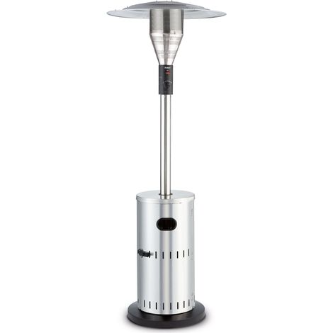 Enders Riscaldatore per Esterni Solid - Patio Heater - Argento - 88x88x230 cm 580023 (1/5)