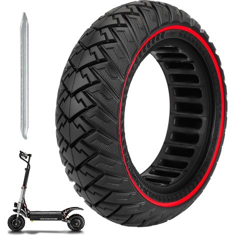 uilp 1 pneu complet pour scooter - 10" - 10 x 2,7-6,5 - 70/65-6,5 - Pour Hover-1 Alpha Evercross H5 Emove Cruise Hiboy Max3 Kugoo M4 Pro Zero 10x Dualtron (1/5)
