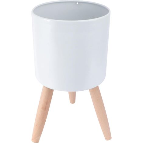 Support pour Plantes en Pot en Fer Blanc Minimaliste et Moderne, Jardinière Intérieure Élégante pour Décoration de Maison (1/5)