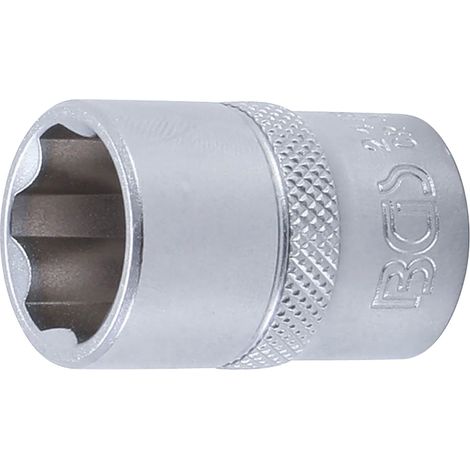 BGS Steckschlüssel-Einsatz Super Lock Antrieb Innenvierkant 12,5 mm (1/2") SW 18 mm - 2418 (1/4)